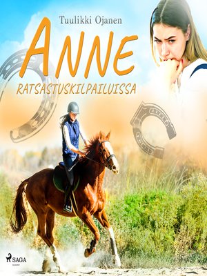 cover image of Anne ratsastuskilpailuissa